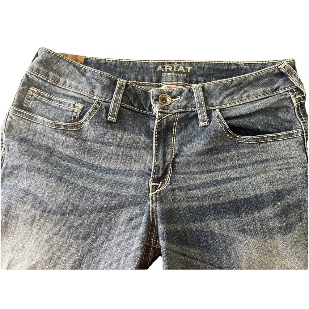 Ariat Denim Women’s Trouser Jeans Bootcut Embroidered Size 30 30R Western - Picture 7 of 13